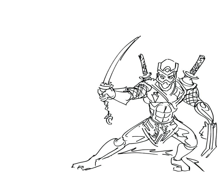 777x600 Ninja Colouring Pages To Print Coloring Pages Of Ninjas Tree Sword