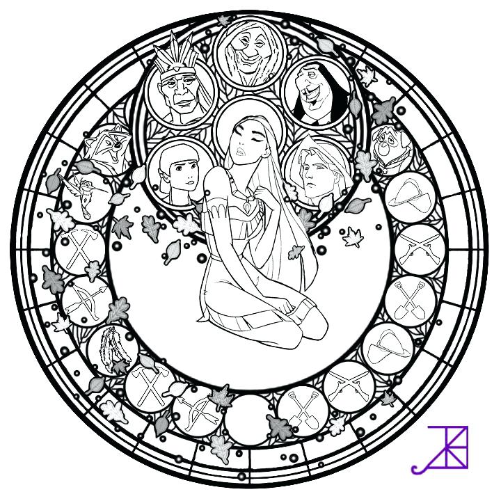 720x720 Stained Glass Coloring Page Printable Stained Glass Coloring Pages