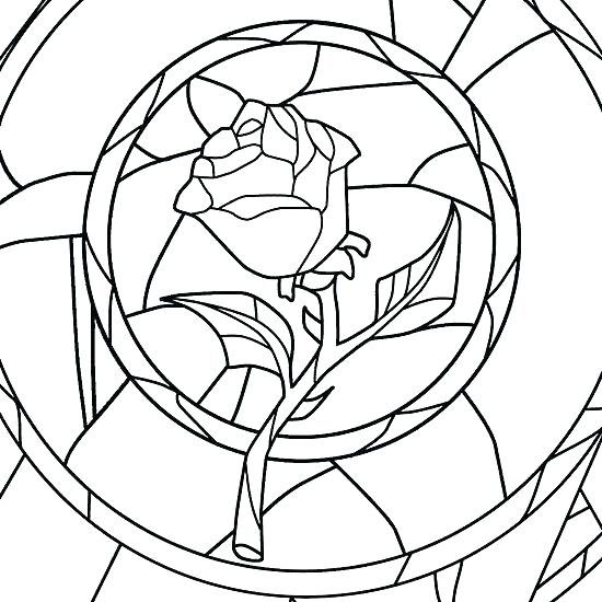 550x550 Stained Glass Coloring Pages Stained Glass Window Coloring Pages