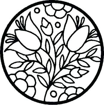 349x350 Coloring. Printable Stained Glass Coloring Pages Fancy Printable