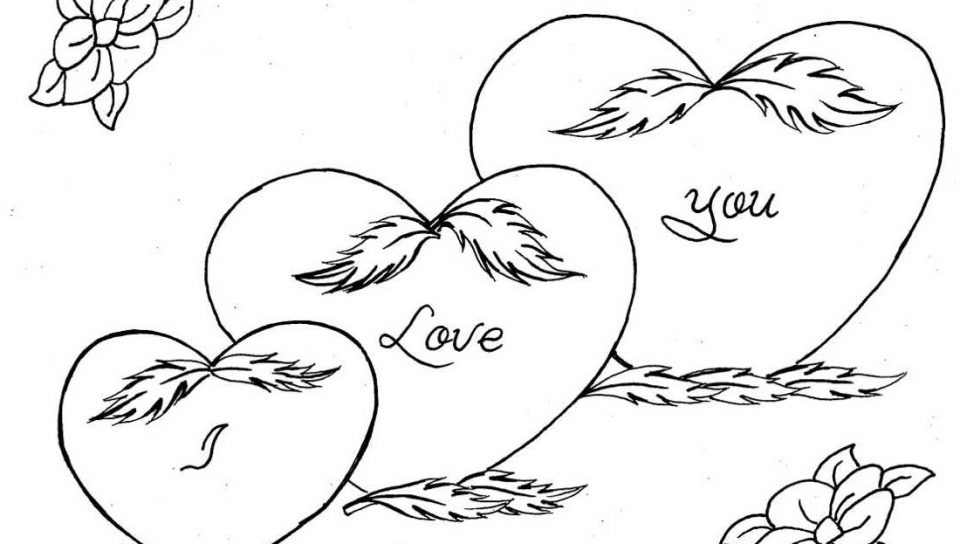 Coloring Pages That Say I Love You