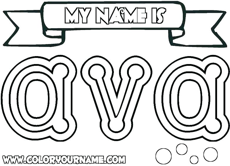 782x565 Coloring Pages Of Names Name Coloring Pages To Print Coloring