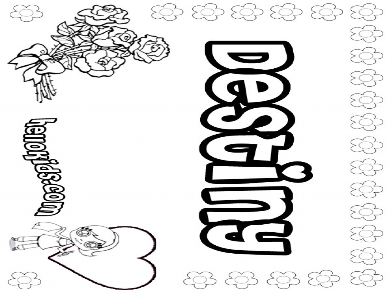1280x960 Coloring Pages That Say Your Name Collection