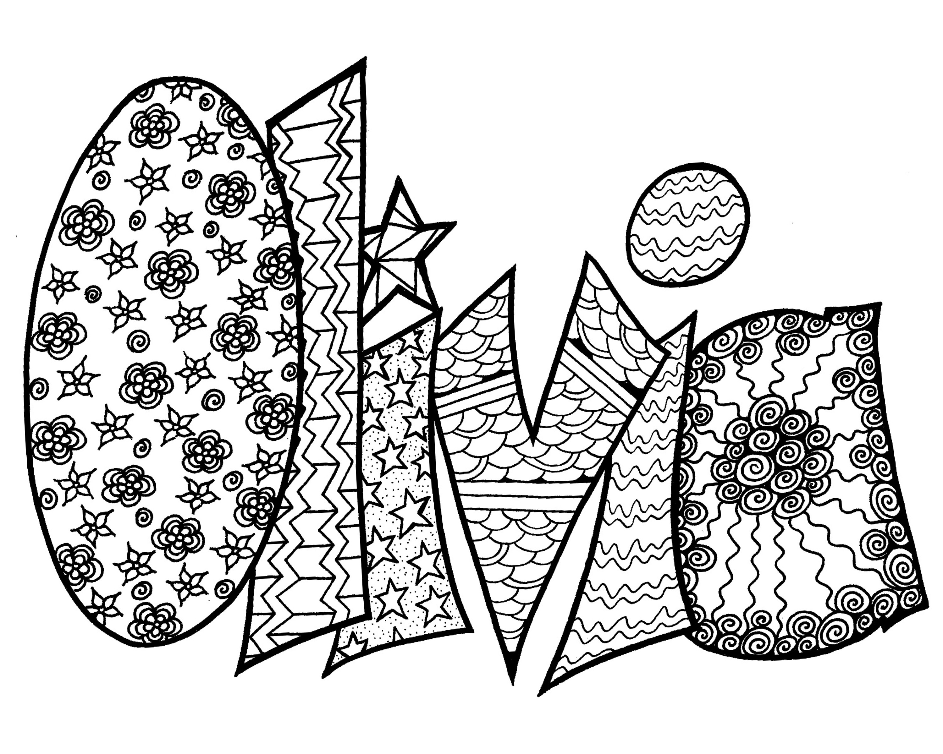 3000x2400 Name Coloring Pages Beautiful Name Coloring Pages Your Page Fun