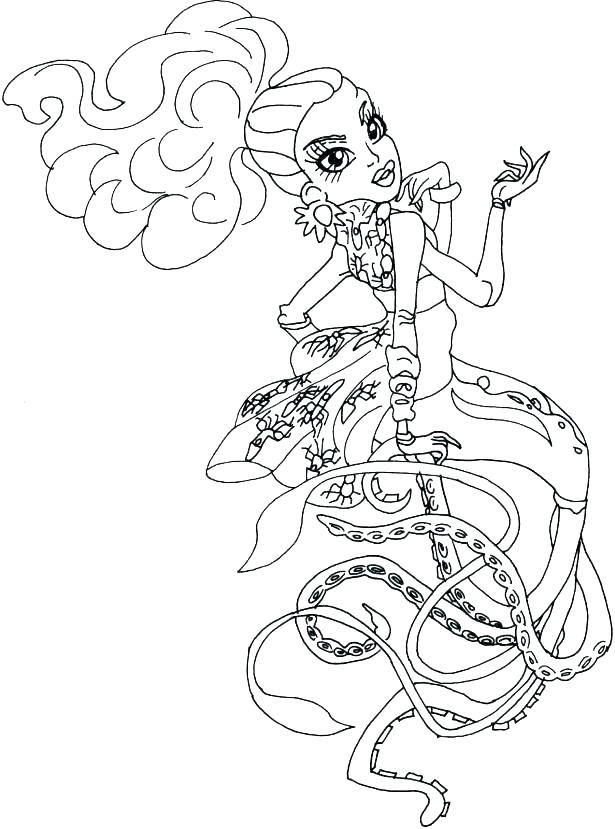 615x829 Monster High Coloring Pages That You Can Print Deepart