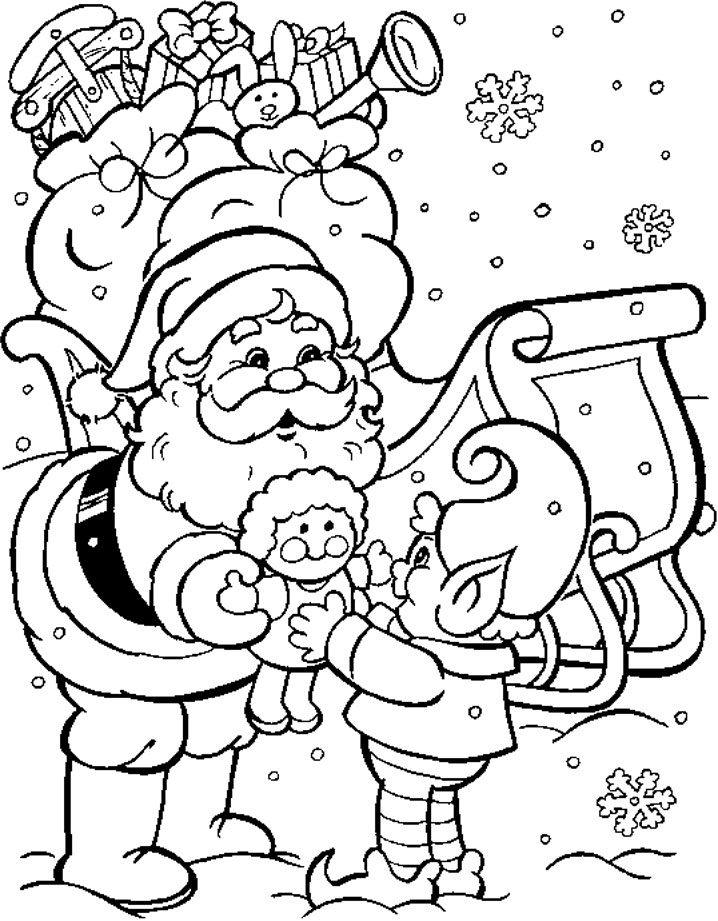 718x921 Christmas Colouring Pages Free To Print And Colour