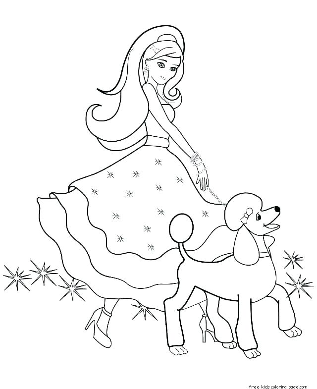 640x785 Free Coloring Pages Barbie Free Barbie Coloring Pages Barbie Color