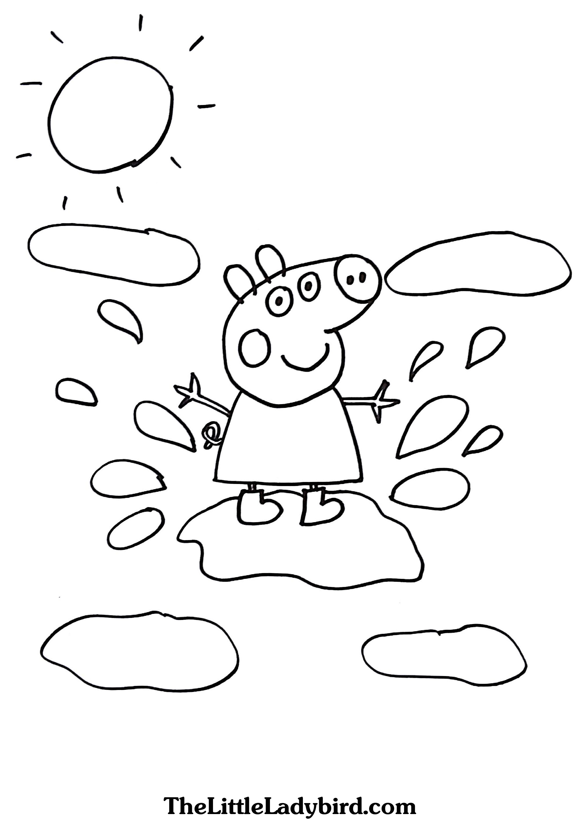 2010x2838 Luxury Peppa Pig House Coloring Pages Best Of Hello And Her Family