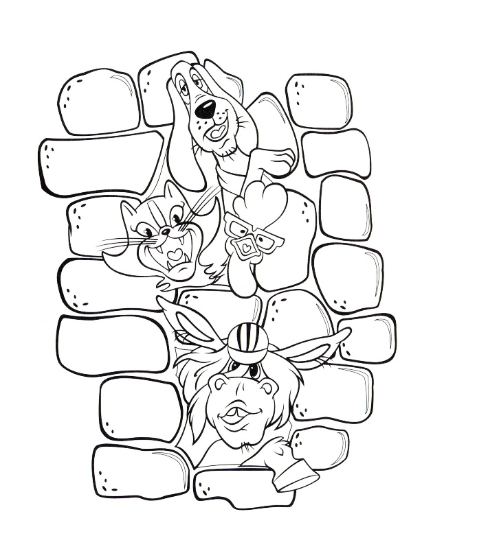 694x800 Bremen Town Musician Coloring Pages To Print
