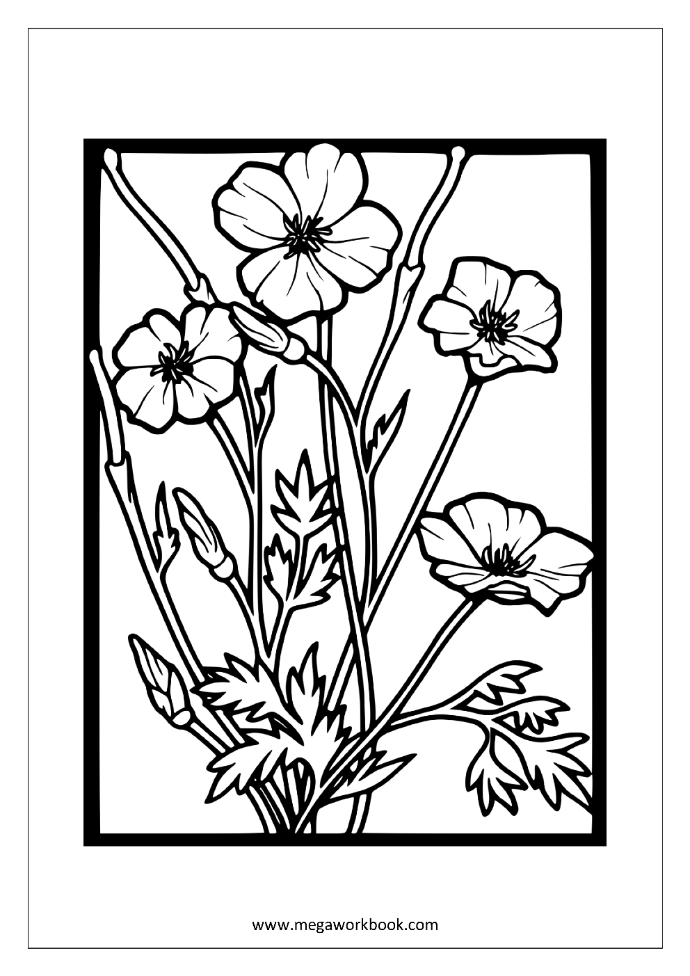 992x1403 Free Coloring Sheets