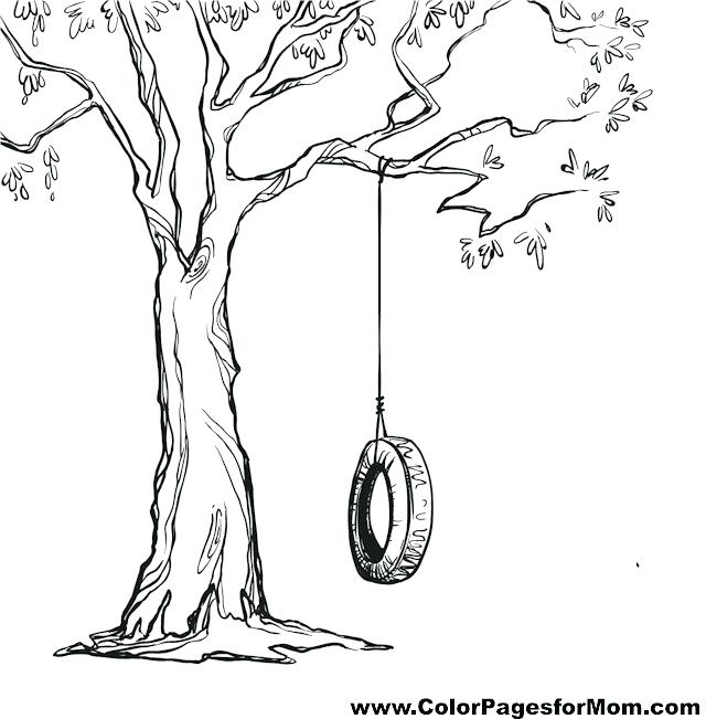 640x651 Sweet Coloring Pages Trees Plants And Flowers Archives Com Free