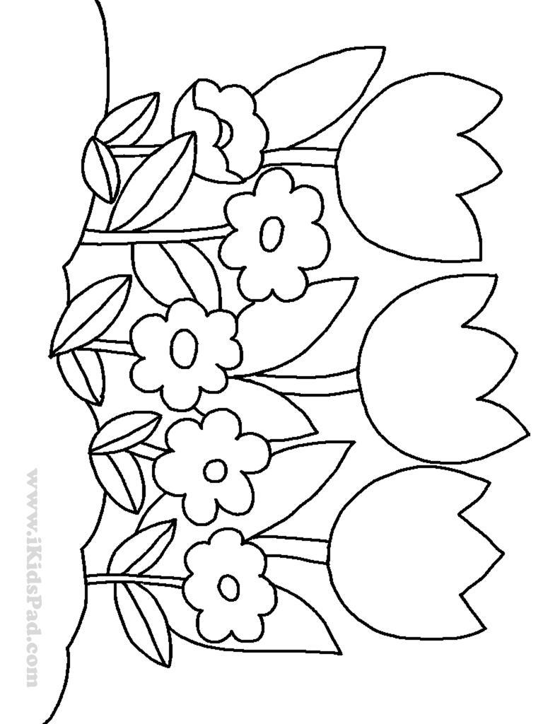 768x1024 Unbelievable Coloring Plants Flowers Page Fun For And Inspiration