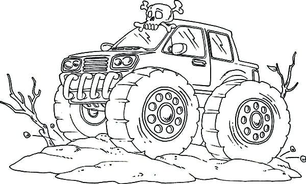 600x361 Crazy Coloring Pages Crazy Train Monster Truck Coloring Page Crazy