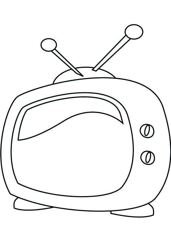 595x842 Tv Coloring Pages Kids Coloring Page Tv Show Coloring Sheets