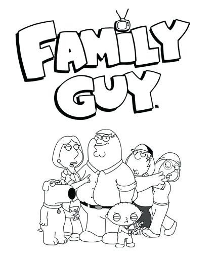 425x510 Tv Coloring Pages