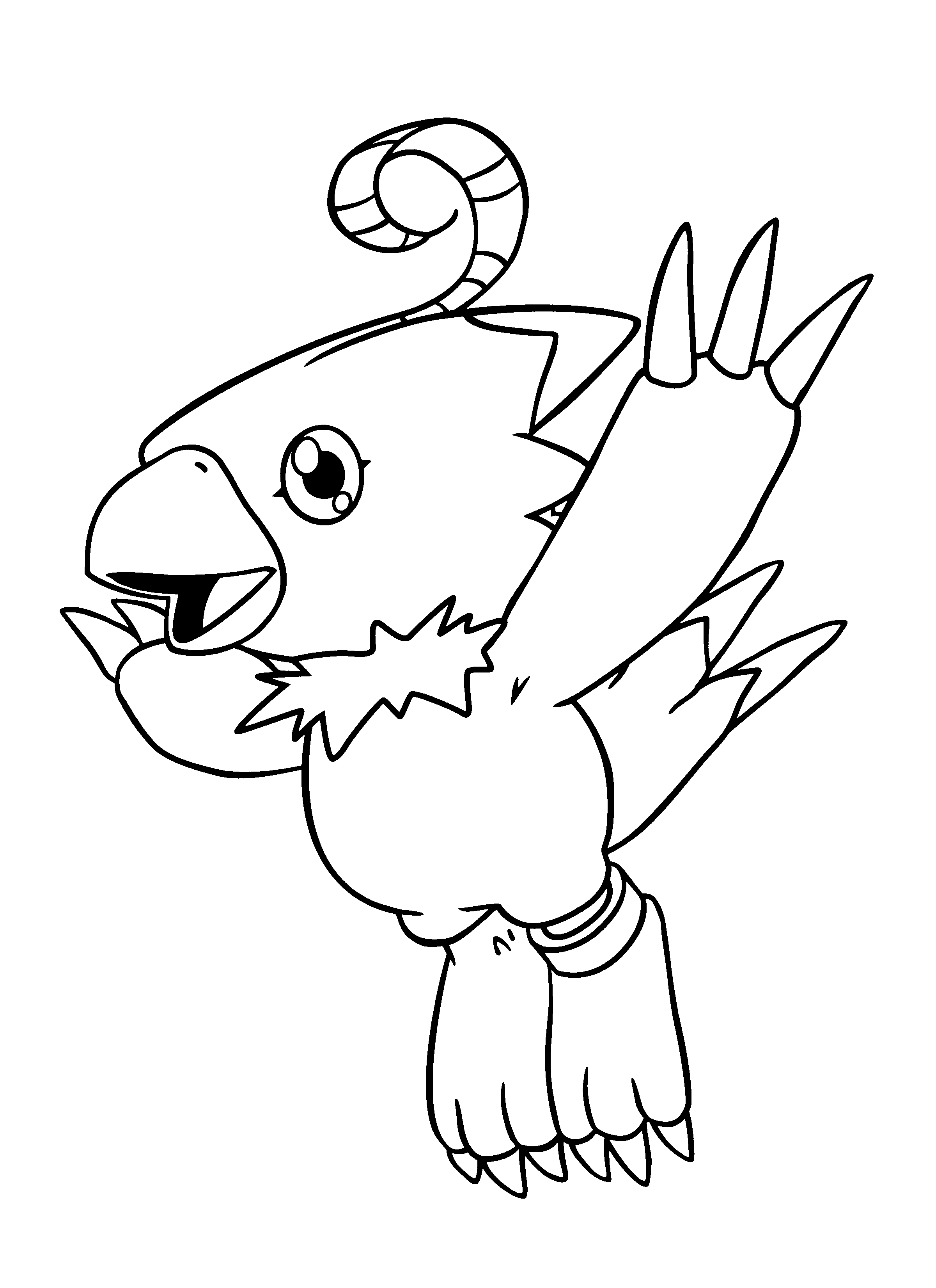 2400x3300 Fortune Digimon Colouring Pages Proven Colorin