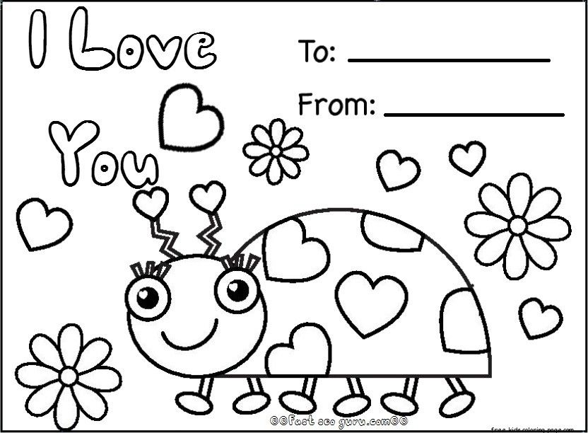 832x612 Easy Free Happy Valentines Day Cards Printablesfree Printable