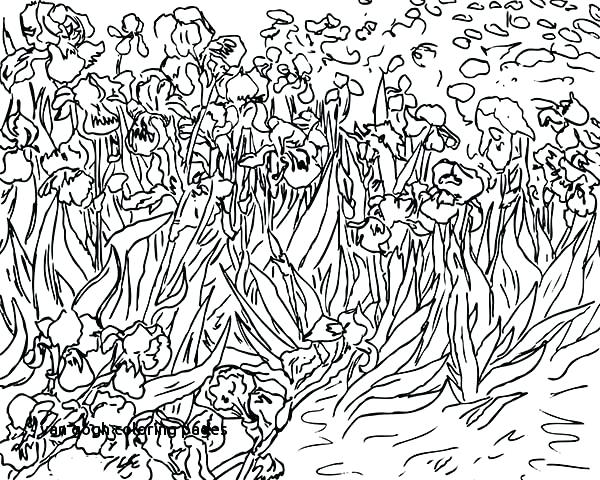 600x480 Van Coloring Pages Sunflowers By Van Image Gallery Van Coloring