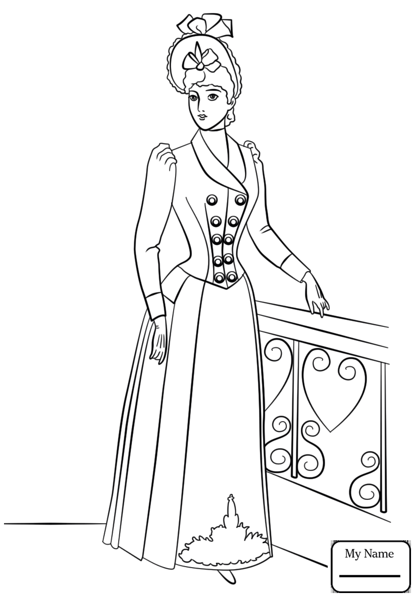 840x1210 Coloring Pages Victorian Era History Queen Victoria Inside 5