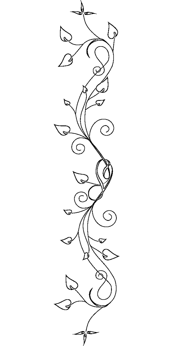 600x1200 Frames And Borders Coloring Pages 1