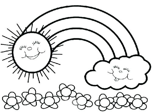 500x369 Coloring For Toddlers Simple Coloring Pages For Toddlers Toddlers