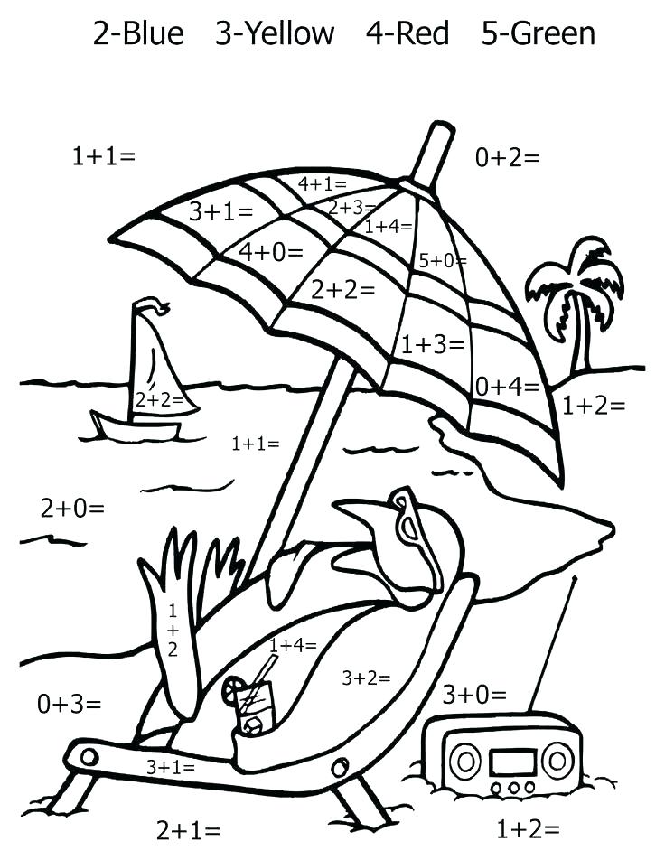 736x952 Color By Code Worksheets Math Worksheets Color By Number Math