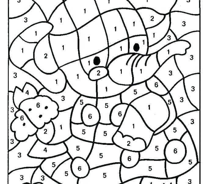 678x600 Coloring Pages Numbers Color By Number Coloring Pages Numbers Free