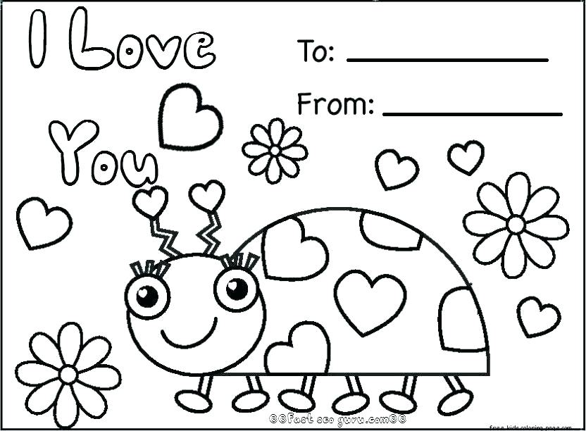 832x612 Coloring Pages With Number Codes Valentines Day Color By