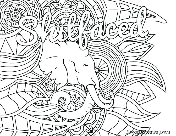 736x568 Cuss Word Coloring Book