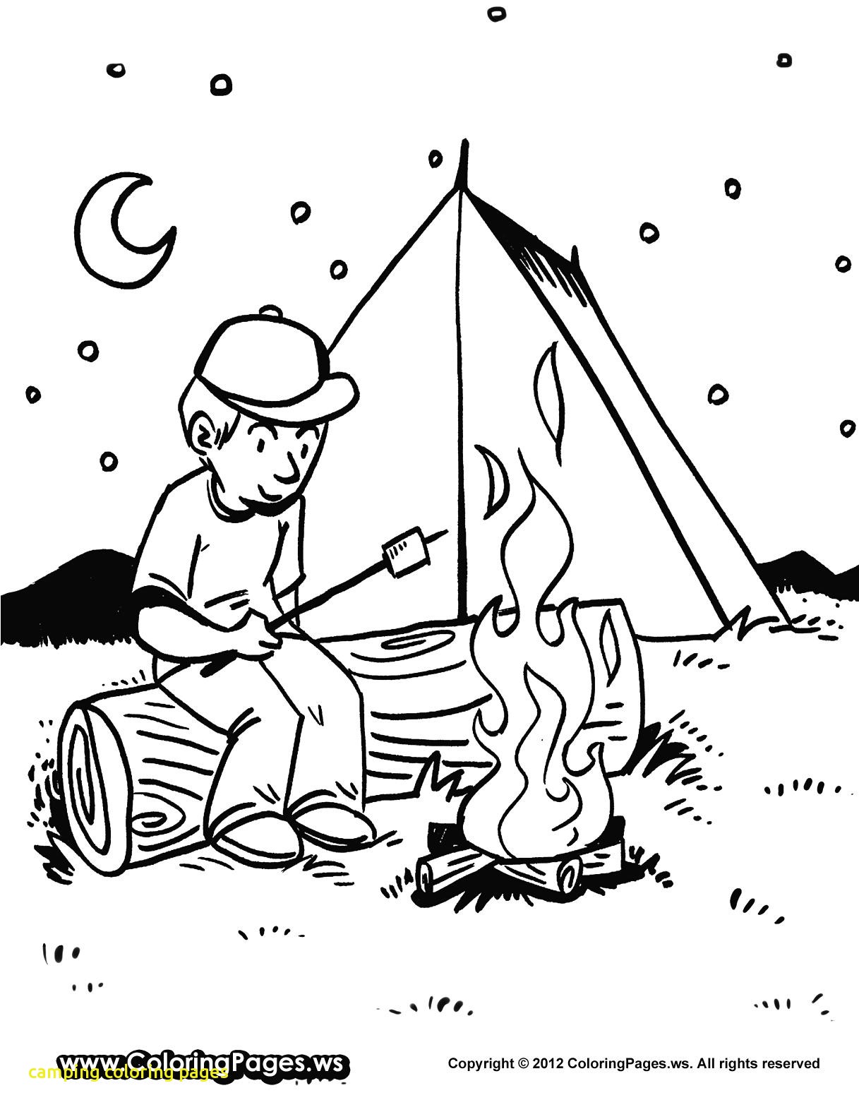 1217x1575 Camping Coloring Pages Camping Coloring Pages With Camping