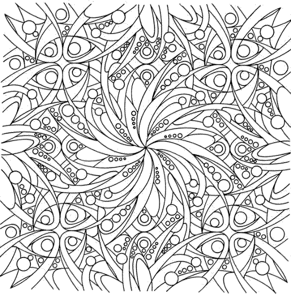 1000x1031 Contemporary Coloring Pages For Adults Flowers Printable To Pretty