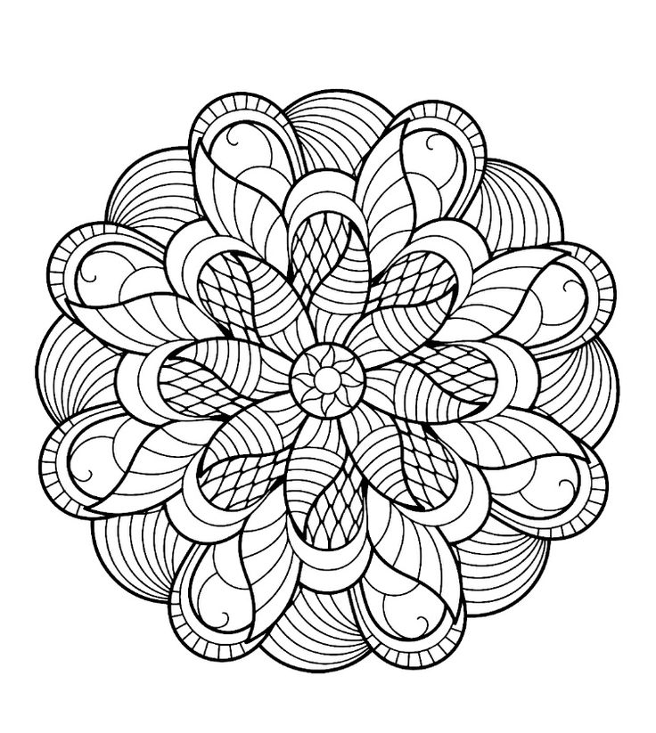 Coloring Pages Zentangle