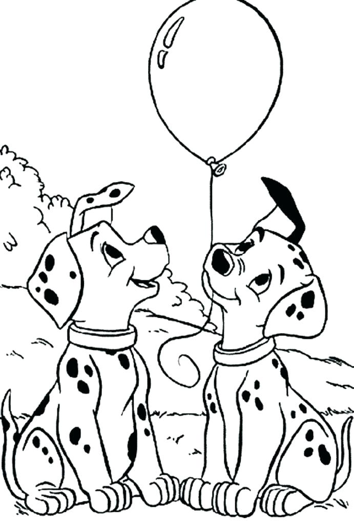 691x1024 Coloring Pages 101 Coloring Page Coloring Pages Dalmatians