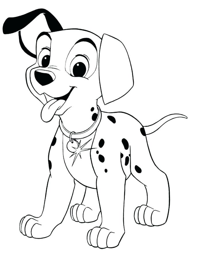 700x886 101 Dalmatians Puppies Coloring Pages 101 Dalmatians Coloring