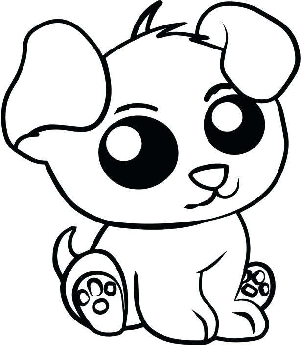 615x704 Cute Animal Coloring Pages Printable Cute Baby Zoo Animals
