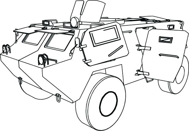 618x429 Combine Coloring Pages Armoured Car Tank Coloring Page Combine