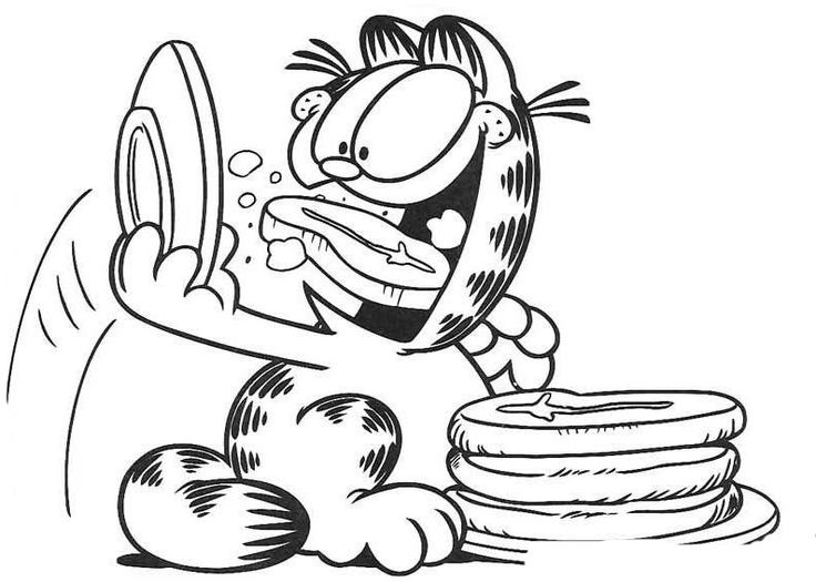 736x525 202 Best Garfield Coloring Pages Images On Coloring