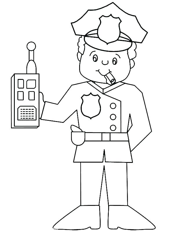 600x799 Community Coloring Page Community Helpers Coloring Page Postman My