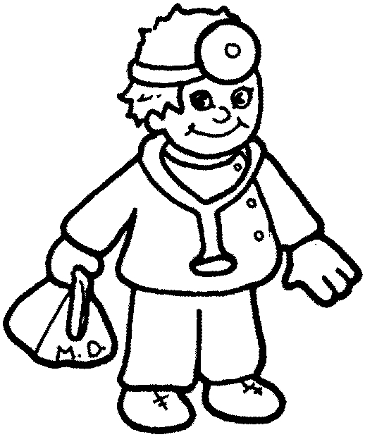 518x620 Fantastical Community Helper Coloring Pages For Preschool Helpers