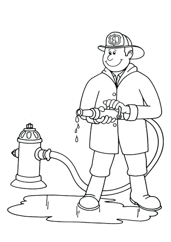 595x842 Community Helpers Coloring Pages Print Coloring Image Community