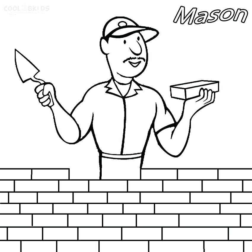 850x850 Printable Community Helper Coloring Pages For Kids Free Coloring