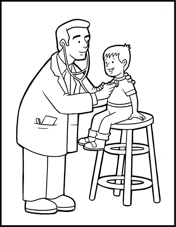 618x798 ^) Free Printable Community Helper Coloring Pages For Kids My