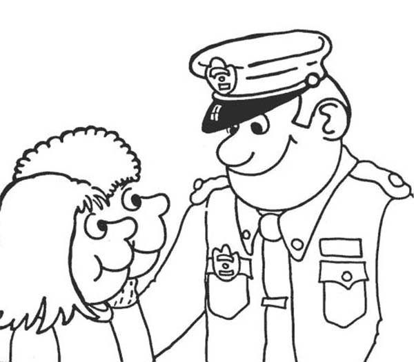 600x525 Community Helpers Coloring Pages 12 Coloringpagehub