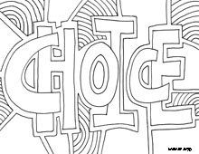 220x170 Free Printable Coloring Pages, Inspiring Words, Believe, Charity