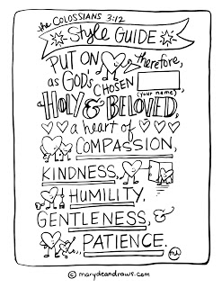 247x320 Practicing Kindness + The Colossians 312 Style Guide Coloring