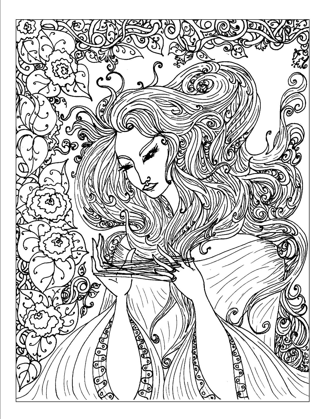 1275x1650 Complex Coloring Pages 5