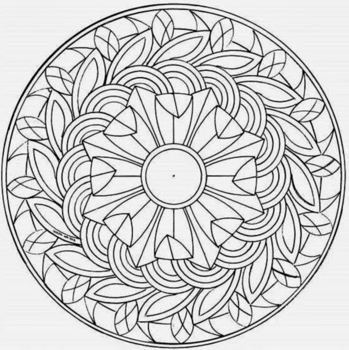 Complex Coloring Pages For Kids