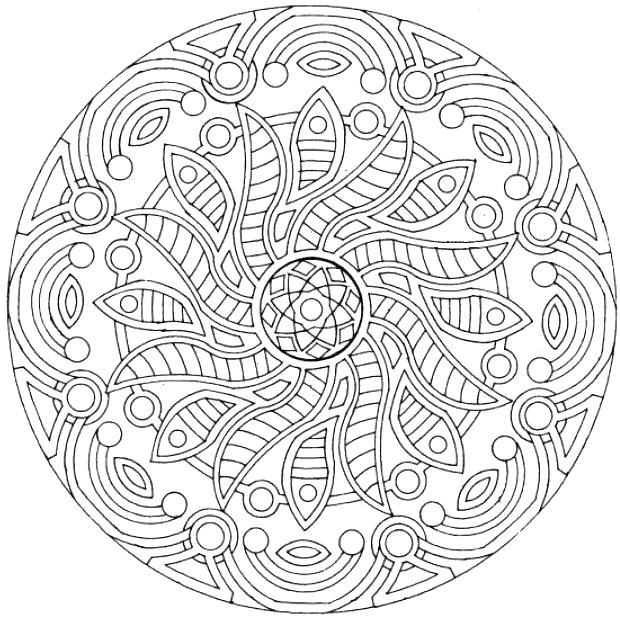 620x617 Complex Coloring Pages Free Com Coloring Pages With Printable