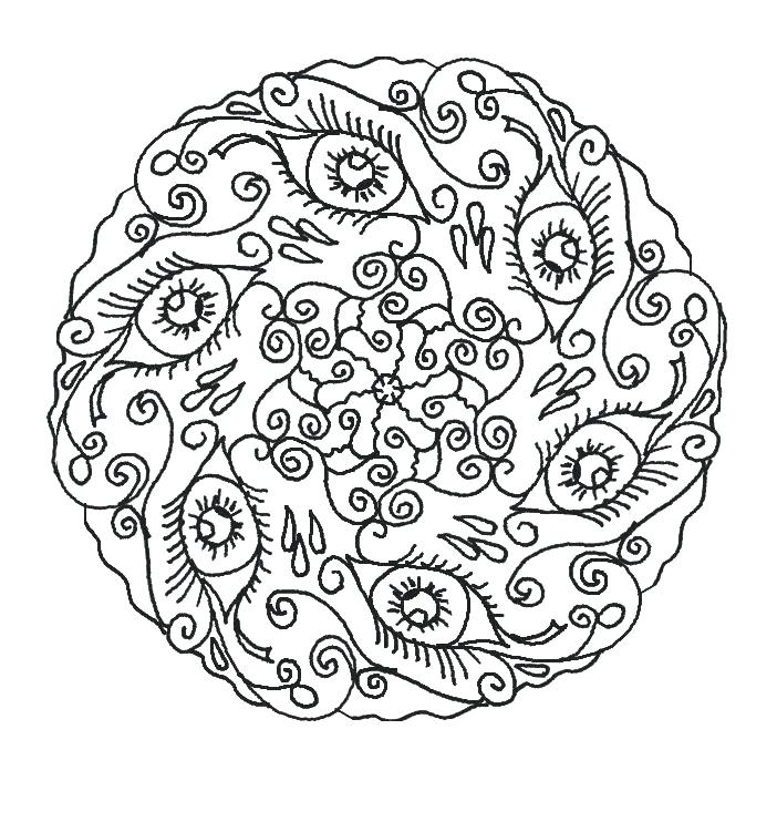 702x742 Complex Coloring Pages Printable Complex Coloring Pages Complex