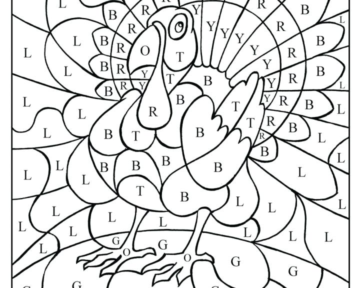720x576 Complex Color By Number Printables Packed With Number 1 Coloring
